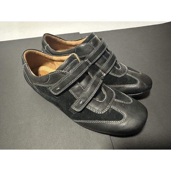 Natural Soul by Naturalizer Black Suede Slip-On Comfort Shoes Size 8 - Picture 1 of 8
